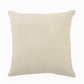 20" Tan And Black Cotton Throw Pillow Cover