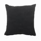 20" Tan And Black Cotton Throw Pillow Cover