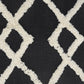 20" Tan And Black Cotton Throw Pillow Cover