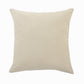20" Tan And Black Cotton Throw Pillow Cover