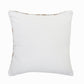 20" White And Tan Geometric Cotton Throw Pillow Cover