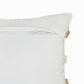 20" Tan And Ivory Throw Pillow Cover