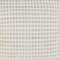 20" Beige And White Geometric Cotton Blend Throw Pillow Cover