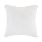 20" Beige And White Striped Cotton Blend Throw Pillow Cover