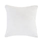 20" Beige And White Striped Cotton Blend Throw Pillow Cover