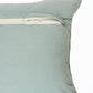 14" X 36" Green And Gray Lumbar Throw Pillow Cover