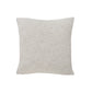 20" Cream And Tan Beach Geometric Cotton Throw Pillow Cover with Embroidery
