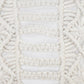 24" White Throw Pillow Cover
