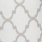 20" Ivory And Gray Throw Pillow Cover