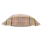 20" Pink And Yellow Plaid Cotton Throw Pillow Cover