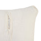 14" X 36" Tan White And Purple Lumbar Geometric Cotton Blend Throw Pillow Cover