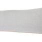 14" X 36" Gray Lumbar Cotton Throw Pillow Cover