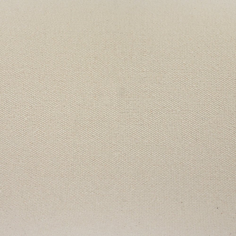 20" Green And White Striped Cotton Throw Pillow Cover