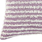14" X 36" Purple And White Lumbar Striped Cotton Throw Pillow Cover
