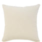 20" Red And White Striped Cotton Throw Pillow Cover with Tufts