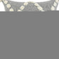 20" Gray And Green Chevron Cotton Throw Pillow Cover