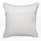 20" Gray And White Medallion Cotton Blend Throw Pillow Cover