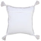 20" Blue Cotton Throw Pillow Cover