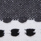 20" Gray And Black Striped Cotton Throw Pillow Cover