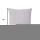 20" Gray And White Diamond Cotton Throw Pillow Cover