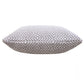 20" Gray And White Diamond Cotton Throw Pillow Cover