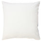 20" Blue And White Damask Cotton Throw Pillow Cover