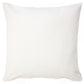 20" White And Black Floral Cotton Throw Pillow Cover
