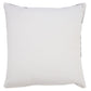 20" Blue And White Striped Cotton Throw Pillow Cover