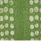 20" Green And White Striped Cotton Throw Pillow Cover
