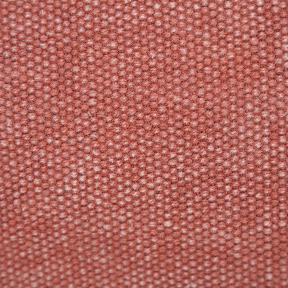 20" Red Cotton Throw Pillow Cover