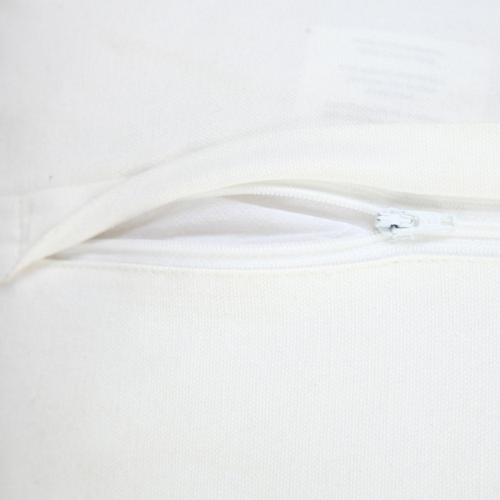 14" X 36" Black Lumbar Cotton Throw Pillow Cover