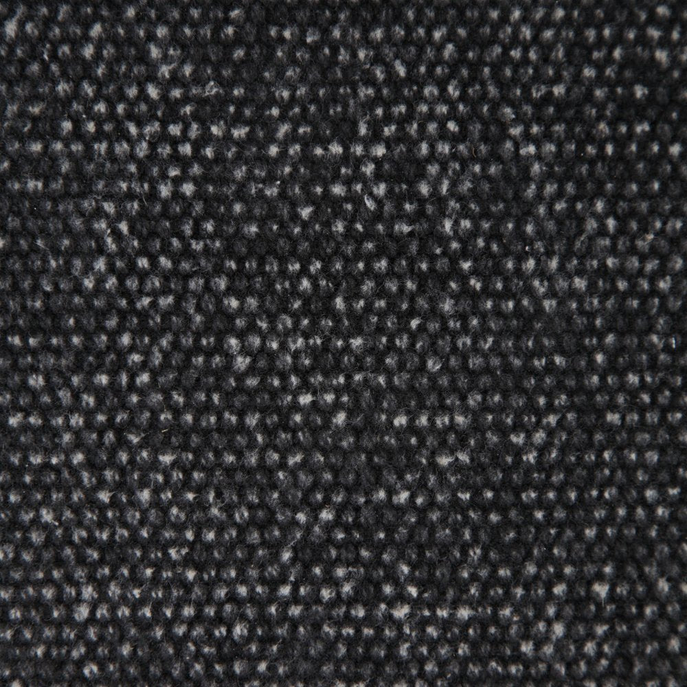 20" Black Cotton Throw Pillow Cover