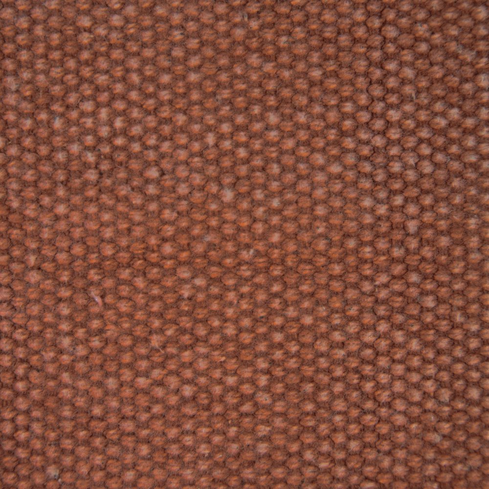 20" Brown Cotton Throw Pillow Cover with Fringe
