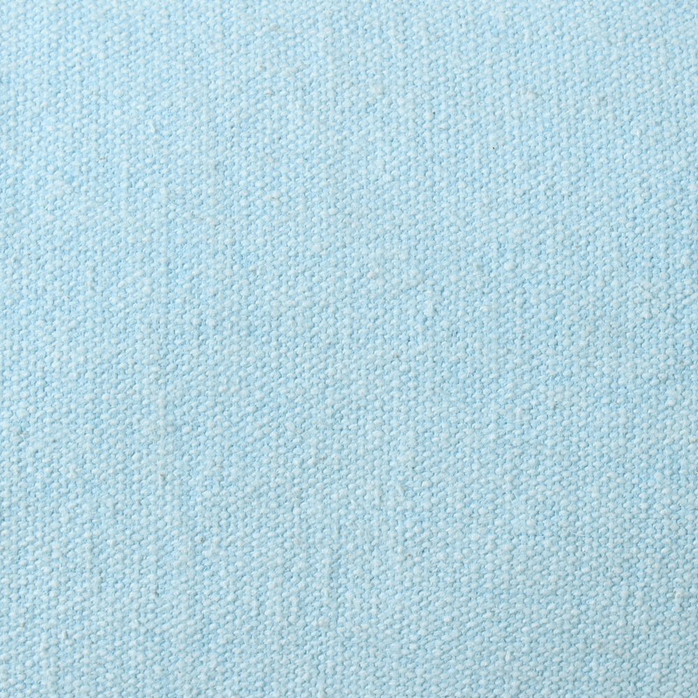 20" Blue Cotton Throw Pillow Cover