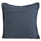 20" Navy Blue Cotton Throw Pillow Cover