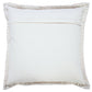 20" Pink Cotton Throw Pillow Cover