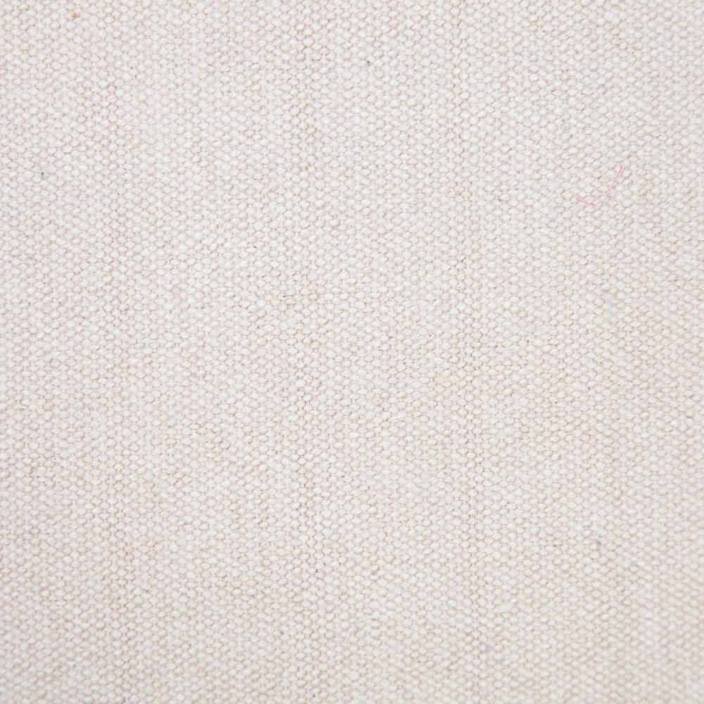 20" Beige Cotton Throw Pillow Cover