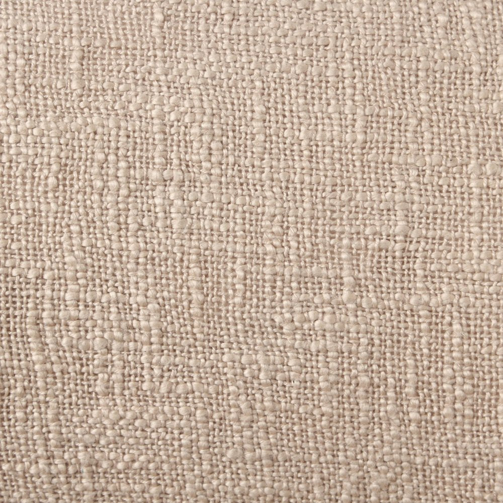 14" X 36" Beige Lumbar Cotton Throw Pillow Cover