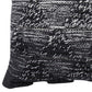 20" Black And White Geometric Cotton Throw Pillow Cover