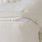 14" X 36" Black Lumbar Cotton Throw Pillow Cover