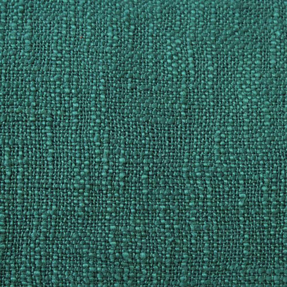 14" X 36" Green Lumbar Cotton Throw Pillow Cover