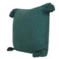 20" Green Cotton Throw Pillow Cover