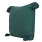 20" Green Cotton Throw Pillow Cover