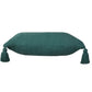 20" Green Cotton Throw Pillow Cover