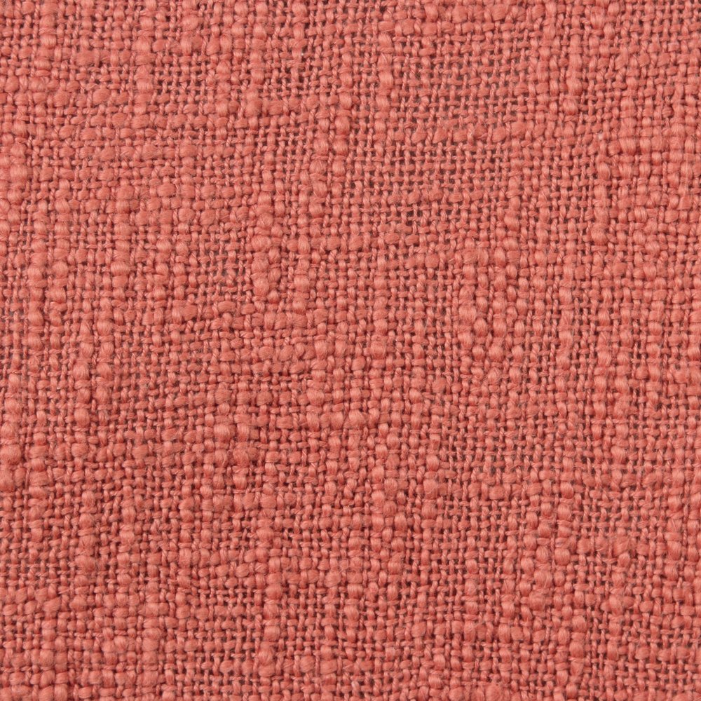 20" Red And Orange Cotton Throw Pillow Cover