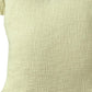 20" Yellow Cotton Throw Pillow Cover