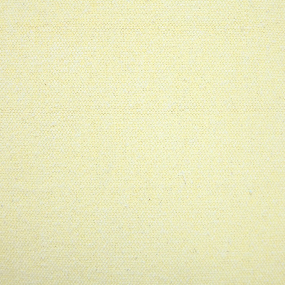 20" Yellow Cotton Throw Pillow Cover