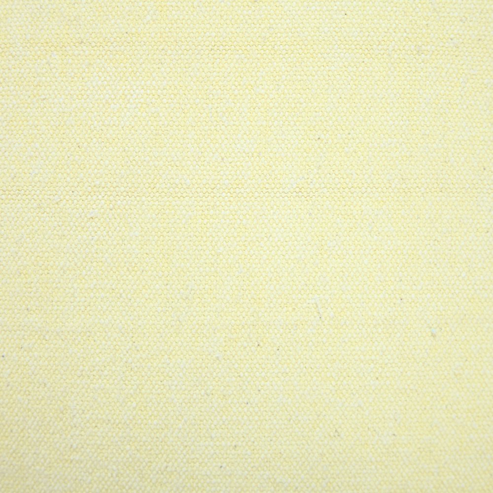 20" Yellow Cotton Throw Pillow Cover