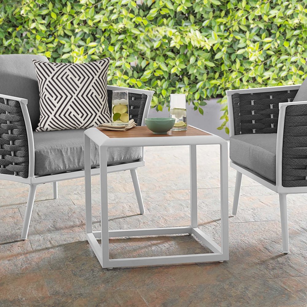 20" Black And White Geometric Recycled Poly Linen Throw Pillow Cover