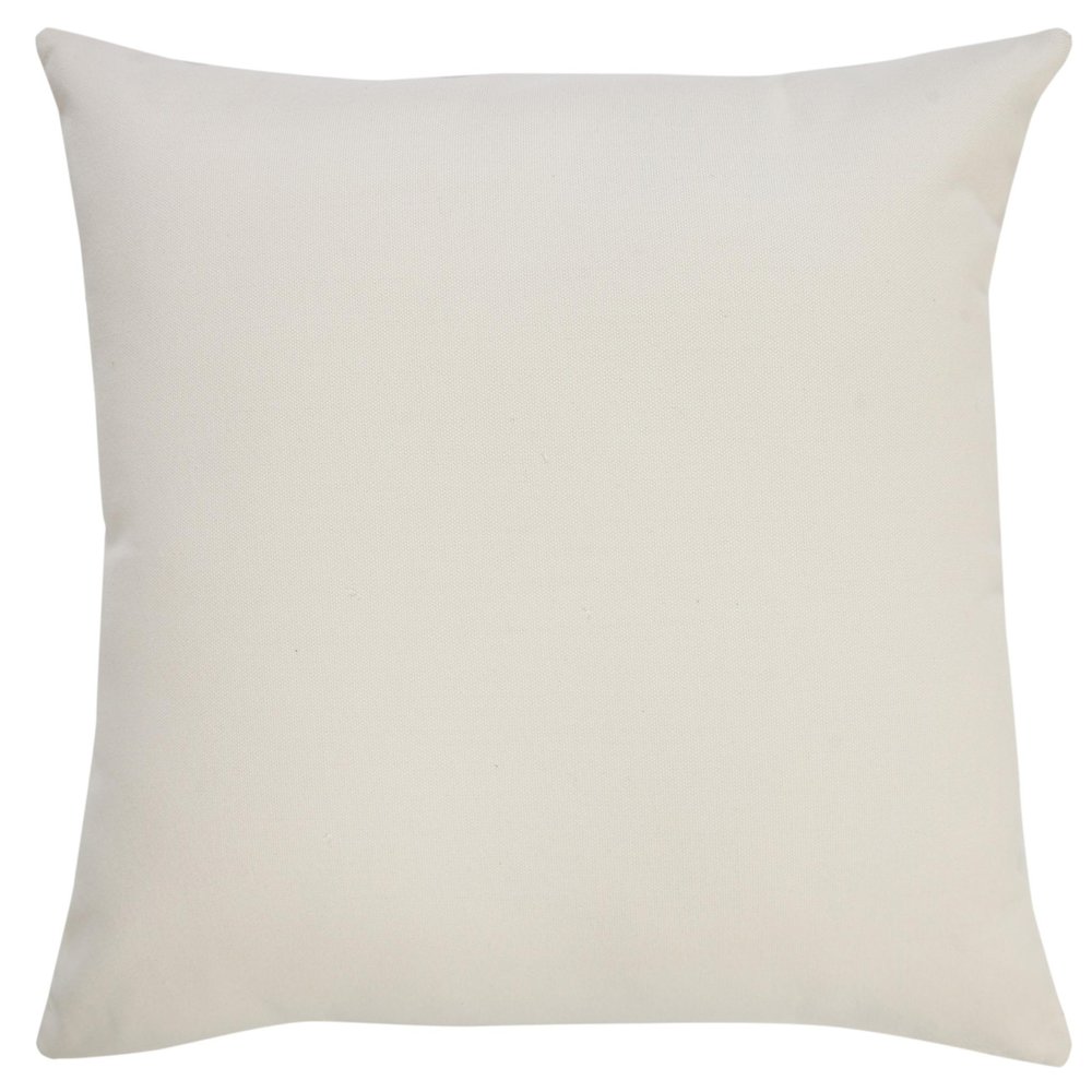20" Yellow And White Striped Recycled Poly Linen Throw Pillow Cover